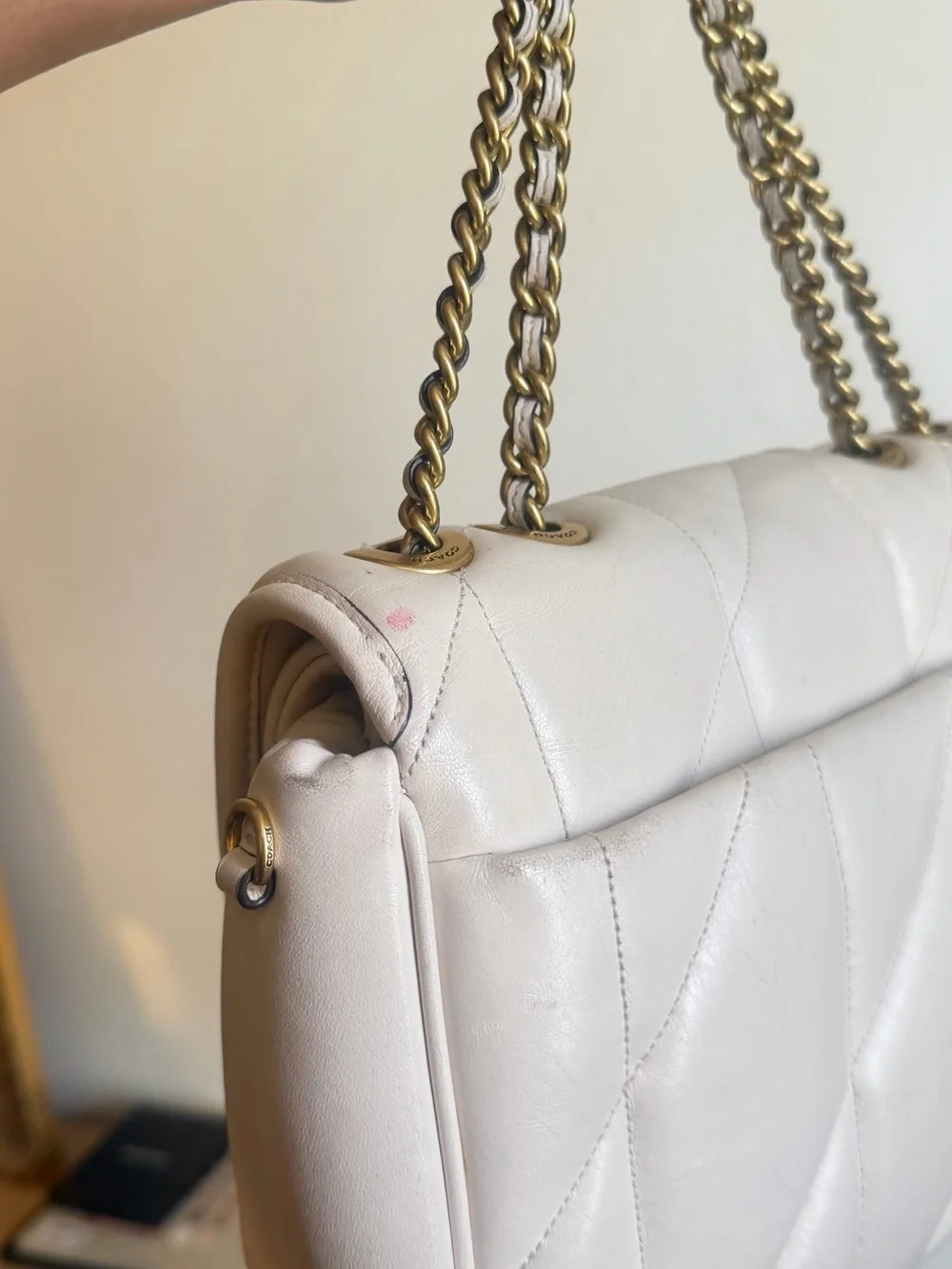 Coach pillow Madison quilted shoulder bag